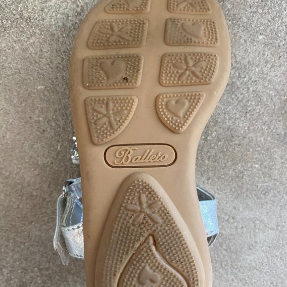 Balleto Sparkly Sandals - Cork & Silver - Picture 2 of 4